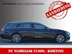 Zwart Gebruikt 2022 Mercedes E300 Avantgarde Stationwagen | € 38.900 (Super prijs)