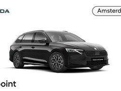 Zwart Nieuw 2025 Skoda Octavia SportLine Stationwagen | € 46.143 (Eerlijke prijs)