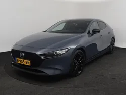 Polymetal gray (grijs metallic) Gebruikt 2022 Mazda 3 Sportive Hatchback | € 23.750 (Goede deal)