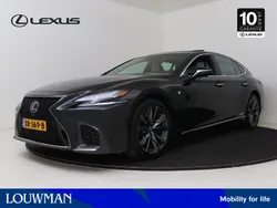 Zwart Gebruikt 2019 Lexus LS500h Sport Line Sedan | € 62.950