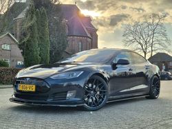 Blauw Gebruikt 2013 Tesla Model S Hatchback | € 27.999