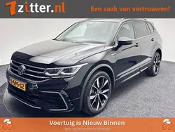 Zwart Gebruikt 2021 VW Tiguan Allspace R-line SUV | € 49.995