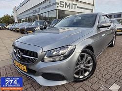 Grijs (metallic) Gebruikt 2016 Mercedes C180 Prestige Sedan | € 16.900 (Goede deal)
