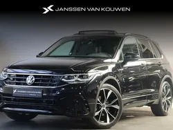 Zwart Gebruikt 2021 VW Tiguan R-line SUV | € 33.945 (Eerlijke prijs)