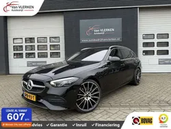 Zwart, metallic lak Gebruikt 2023 Mercedes C180 Luxury Stationwagen | € 37.900 (Super prijs)