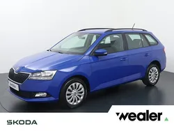 Blauw Gebruikt 2021 Skoda Fabia Ambition Stationwagen | € 15.840 (Eerlijke prijs)