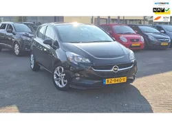 Zwart Gebruikt 2017 Opel Corsa Edition Hatchback | € 7.449 (Eerlijke prijs)