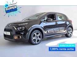Zwart Gebruikt 2022 Citroën C3 PureTech Hatchback | € 13.940 (Eerlijke prijs)