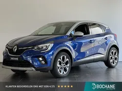 Twotone bleu iron (rqh) & gris higland (kqa) Gebruikt 2023 Renault Captur Techno SUV | € 23.400 (Iets duurder)