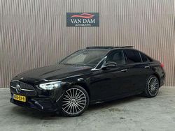 Zwart Gebruikt 2023 Mercedes C400 AMG line Sedan | € 59.900