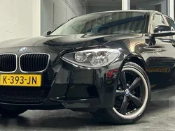 Zwart Gebruikt 2012 BMW 114 Comfort Edition Hatchback | € 6.995 (Super prijs)