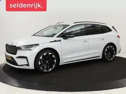 Wit Gebruikt 2021 Skoda Enyaq iV SportLine SUV | € 24.900 (Eerlijke prijs)