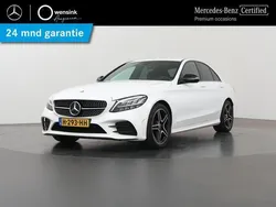 Wit, metallic lak Gebruikt 2020 Mercedes C180 Business Sedan | € 27.850 (Goede deal)