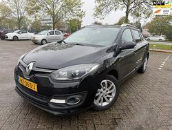 Zwart Gebruikt 2016 Renault Mégane GrandTour LIMITED Stationwagen | € 6.750 (Super prijs)