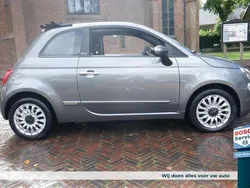 Grijs Gebruikt 2021 Fiat 500 Lounge Cabriolet | € 16.900 (Eerlijke prijs)