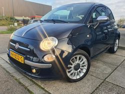Blauw Gebruikt 2010 Fiat 500 Lounge Cabriolet | € 2.750 (Super prijs)