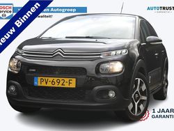 Zwart Gebruikt 2017 Citroën C3 PureTech Hatchback | € 7.450 (Eerlijke prijs)