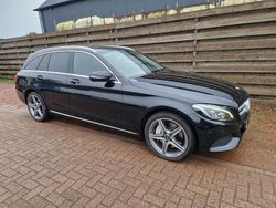 Zwart (metallic) Gebruikt 2015 Mercedes C350 Edition Stationwagen | € 10.950 (Super prijs)