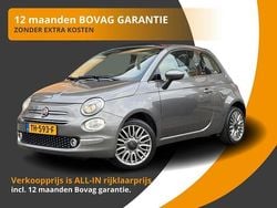 Grijs Gebruikt 2018 Fiat 500C Lounge Cabriolet | € 10.400 (Goede deal)