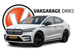 Wit, metallic lak Gebruikt 2022 Skoda Enyaq iV RS SUV | € 37.940 (Eerlijke prijs)