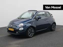 Blauw Gebruikt 2022 Fiat 500C Club Cabriolet | € 13.900 (Goede deal)