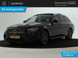 Zwart Gebruikt 2022 Mercedes E300 Luxury Stationwagen | € 43.950 (Eerlijke prijs)