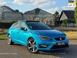 Blauw Gebruikt 2016 Seat Leon ST FR Stationwagen | € 16.490