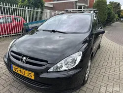 Zwart Gebruikt 2003 Peugeot 307 Stationwagen | € 2.250 (Duur)