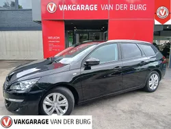 Zwart Gebruikt 2017 Peugeot 308 Premium Stationwagen | € 11.450 (Eerlijke prijs)