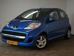 Blauw Gebruikt 2009 Peugeot 107 Hatchback | € 2.950 (Eerlijke prijs)