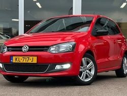 Rood Gebruikt 2012 VW Polo Trendline Hatchback | € 4.494 (Super prijs)