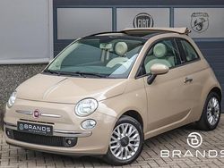 Beige Gebruikt 2015 Fiat 500C Lounge Cabriolet | € 9.650 (Eerlijke prijs)