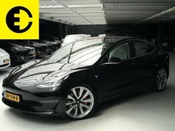Zwart Gebruikt 2019 Tesla Model 3 Performance Sedan | € 27.950