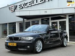 Zwart Gebruikt 2008 BMW 118 Cabriolet Luxury Line Cabriolet | € 5.950 (Eerlijke prijs)