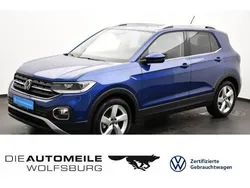 Blauw Gebruikt 2022 VW T-Cross Style SUV | € 25.670 (Iets duurder)