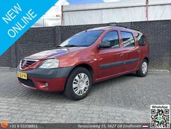 Rood Gebruikt 2008 Dacia Logan MCV Lauréate MPV | € 1.850