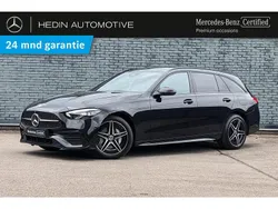 Zwart Gebruikt 2023 Mercedes C300 AMG line Stationwagen | € 46.900 (Eerlijke prijs)