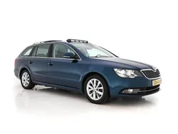 Blauw Gebruikt 2014 Skoda Superb GreenLine Stationwagen | € 7.945