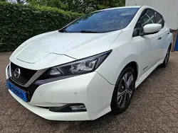Wit, metallic lak Gebruikt 2018 Nissan Leaf Tekna Hatchback | € 7.850 (Duur)