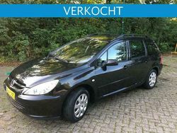 Zwart Gebruikt 2005 Peugeot 307 Stationwagen | € 1.699 (Eerlijke prijs)
