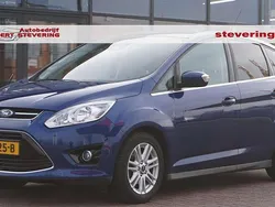 Blauw Gebruikt 2015 Ford C-MAX Titanium MPV | € 8.950 (Eerlijke prijs)