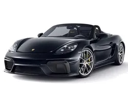 Zwart Gebruikt 2021 Porsche Boxster Spyder Cabriolet | € 149.900