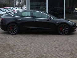 Zwart Gebruikt 2019 Tesla Model 3 Performance Sedan | € 23.550 (Eerlijke prijs)