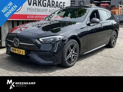 Zwart Gebruikt 2023 Mercedes C300e AMG line Stationwagen | € 42.950 (Goede deal)