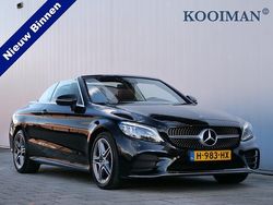 Zwart Gebruikt 2019 Mercedes C180 AMG Line Premium Plus Cabriolet | € 35.650 (Iets duurder)