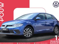Blauw Gebruikt 2022 VW Polo Life Hatchback | € 18.950 (Eerlijke prijs)