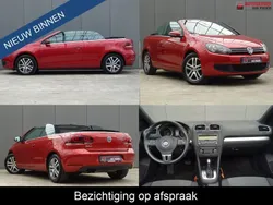 Rood, metallic lak Gebruikt 2011 VW Golf Cabriolet Cabriolet | € 12.750 (Eerlijke prijs)