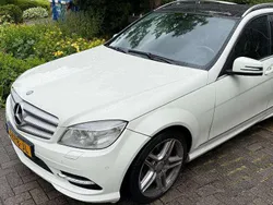 Wit Gebruikt 2010 Mercedes C350 Elegance Stationwagen | € 12.000