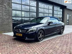 Blauw Gebruikt 2017 Mercedes C200 Premium Plus Cabriolet | € 23.975 (Super prijs)