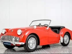 Rood Gebruikt 1959 Triumph TR3 Cabriolet | € 34.900